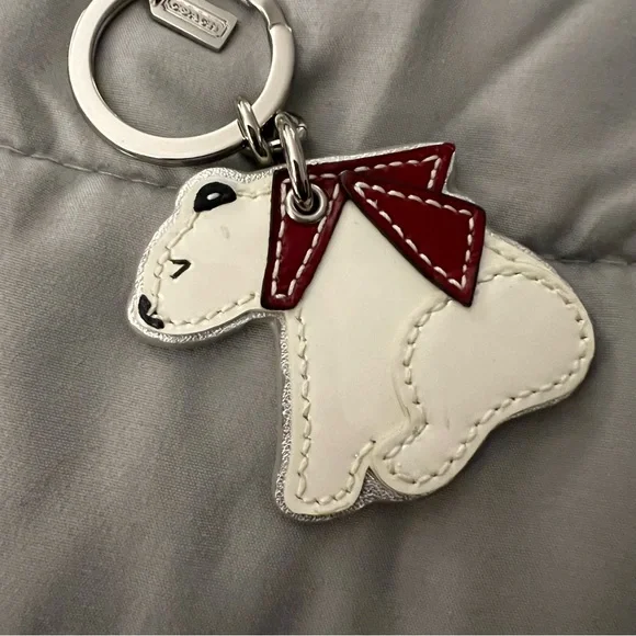 Coach Y2K Polar Bear Keychain Charm - Picture 3 of 5